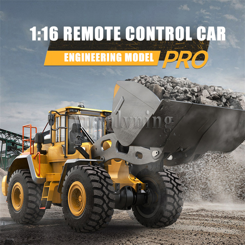 Rc Excavator Hobby - 1/16 Electric Remote Control Loader Full