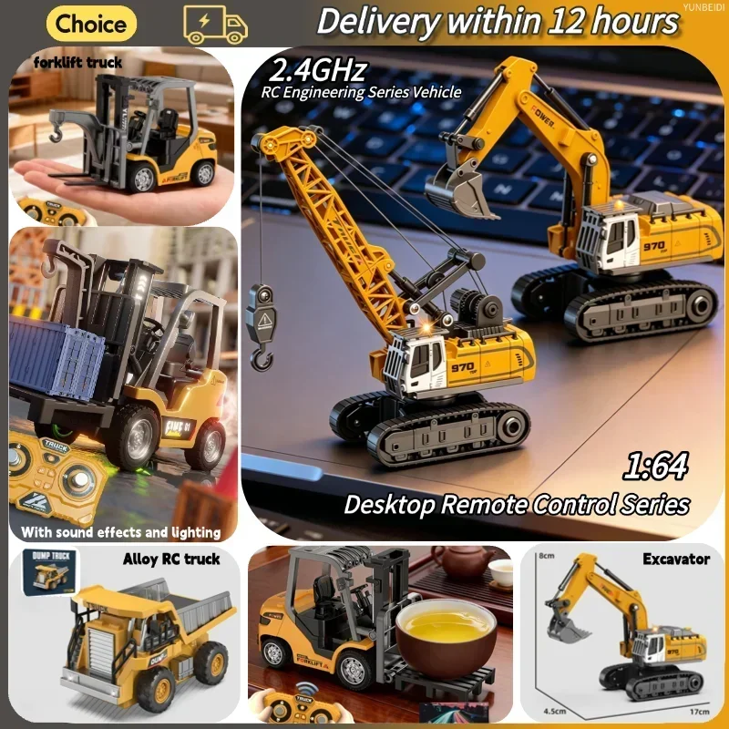 1:64 RC Mini Alloy Car Forklif - Rc Excavator Hobby ulasan dan harga