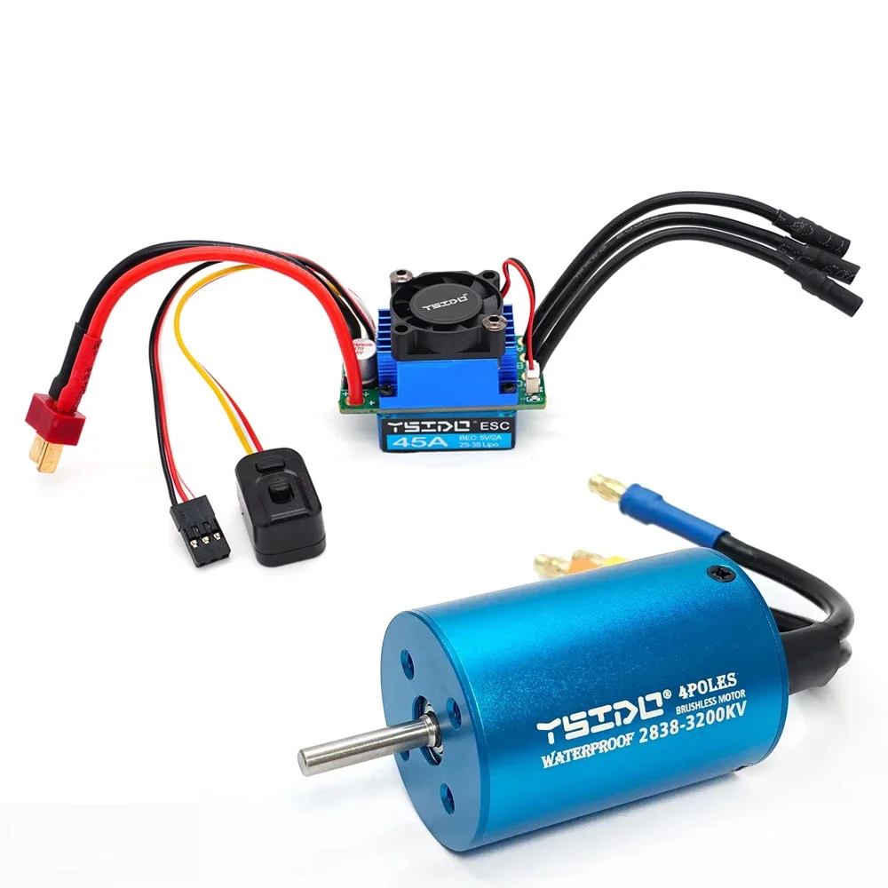 2838 Waterproof Brushless Moto - Rc Remo Hobby ulasan dan harga