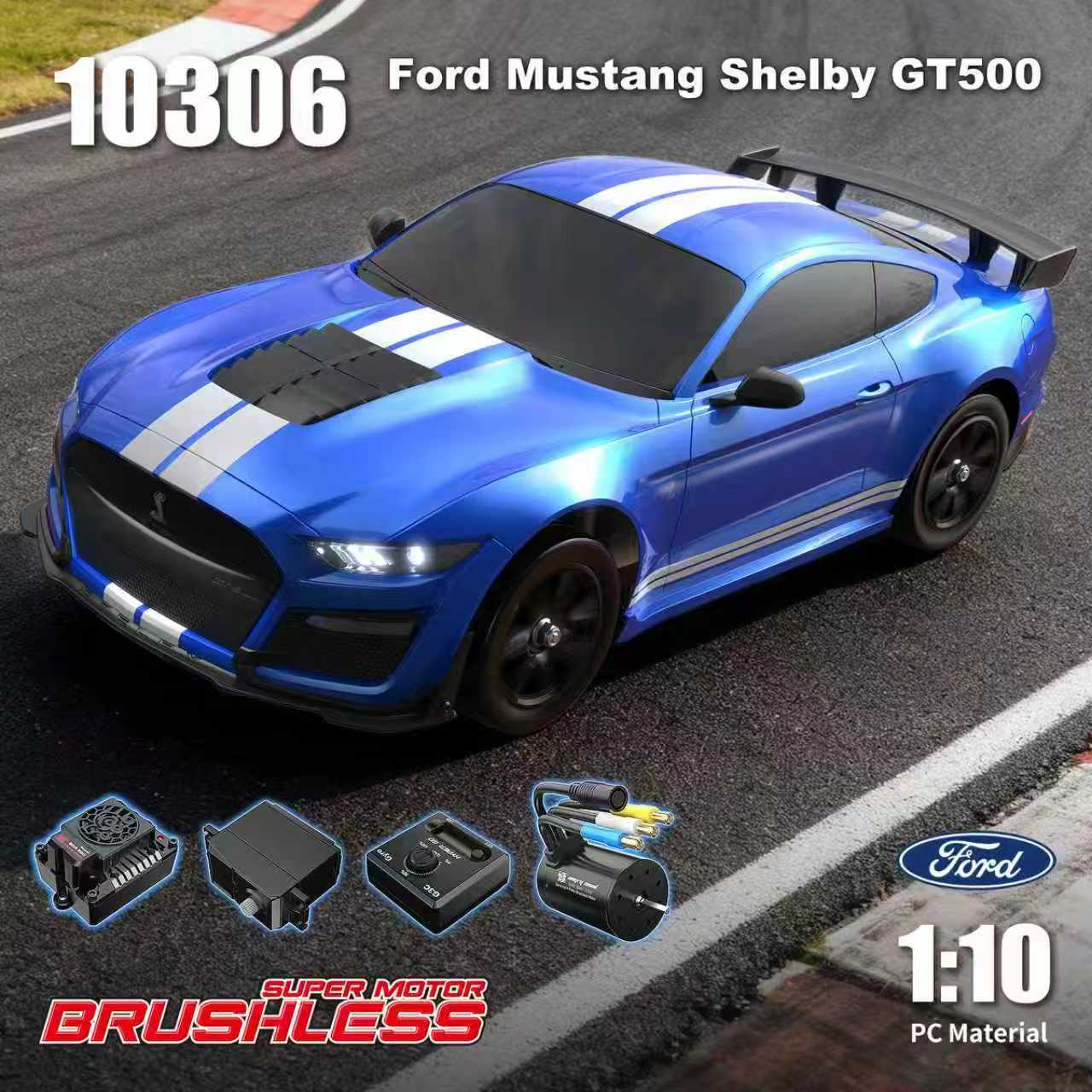 Mjx Rc Car 1:10 Ford Mustang G - Rc Hobby World ulasan dan harga