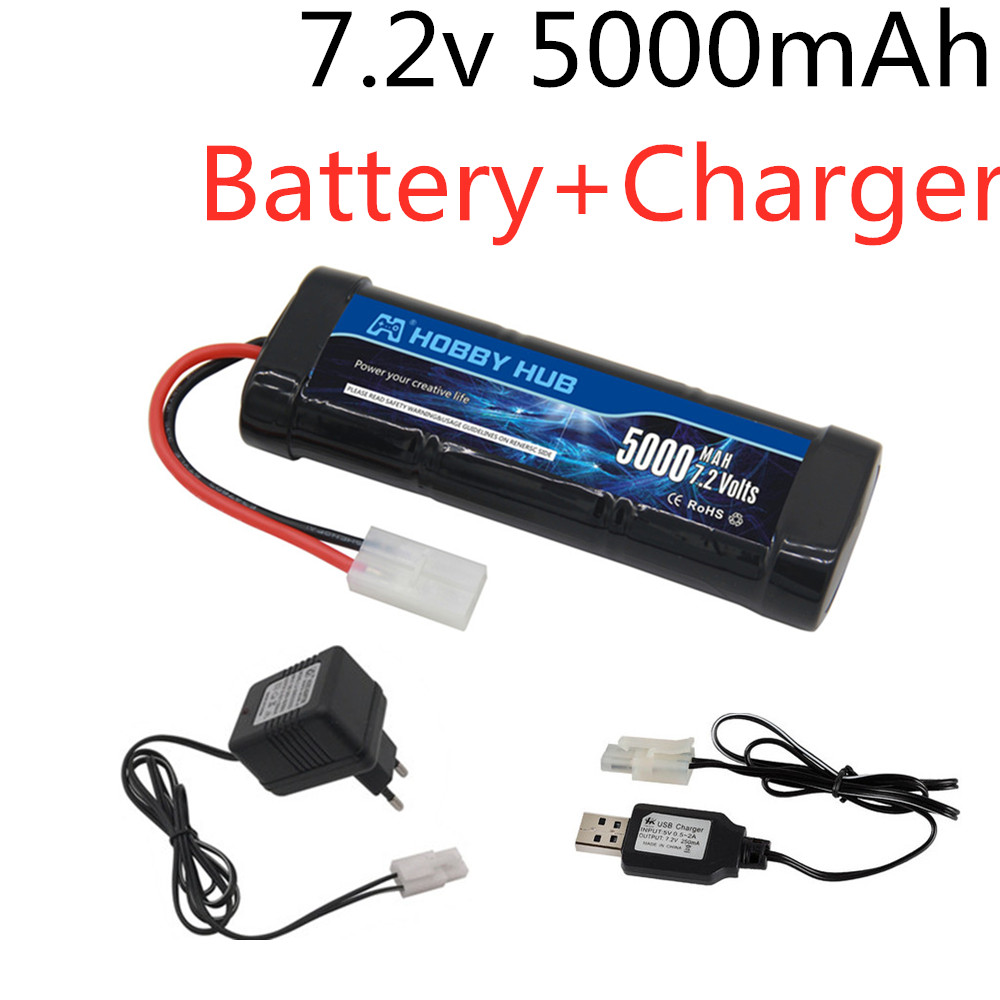 7.2V 5000mAh Ni-MH Battery Pac - Rc Hobby Racing ulasan dan harga