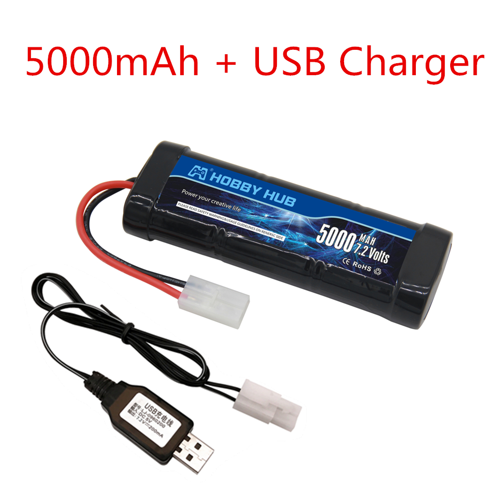 7.2V 5000mAh Ni-MH Battery Pac - Rc Hobby Racing ulasan dan harga