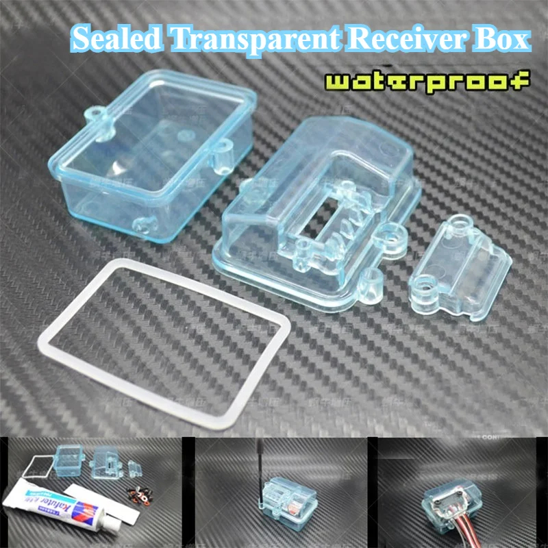Waterproof Receiver Transparen - Rc Remo Hobby ulasan dan harga