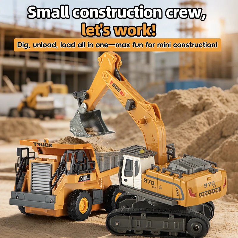 ZWN 1:64 RC Model Car 2.4G Rem - Rc Excavator Hobby ulasan dan harga